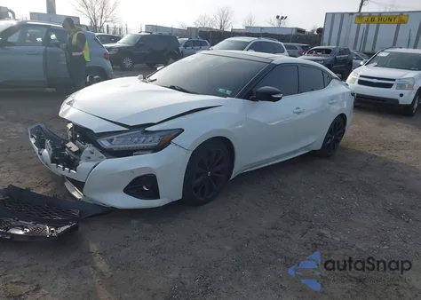 2021 Nissan Maxima Sr Xtronic Cvt z USA, uszkodzony, nr VIN 1N4AA6EV4MC504280
